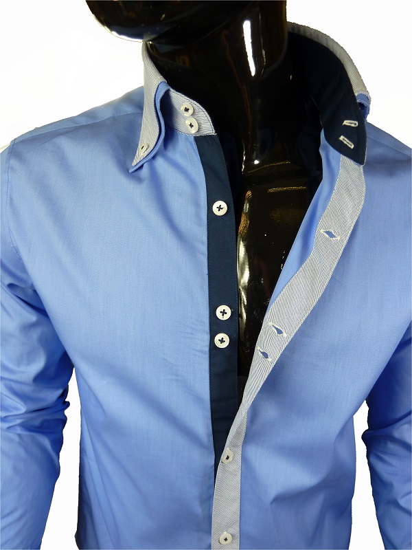 designer collar shirts mens